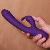 Sandfox Vibrating Rabbit Dildo, 10 Frequency Silent Vaginal Massage, G-Spot Stimulation, USB Powered, Rechargeable Lithium Battery, Adult Intimacy Toy, Wireless, 500mAh Capacity - Image 12