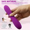 Female Adult AV Vibrator, Female Flirting Masturbator, USB Powered With 10 Vibration Modes, Quiet Cordless Massager, G-spot Stimulation Couples Sex - Image 8