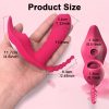 APP Controlled Wearable Sucking Vibrator, Long Distance Vibrator Sex Toys, 9 Sucking & 9 Licking & 9 Vibrating Modes, Licking Vibrator Adult Sex Toys for Women & Couples - Image 4