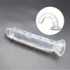 1pc Large Transparent Dildo Female Pleasure Couple Sex Toys With Suction Cup For Handfree Play - Image 6