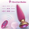 Anal Vibrator Prostate Massager, Male Anal Plug Stimulator with 9 Classic Vibration Modes, G-spot Dildo Clitoral Nipple Vaginal Stimulation, Adult Sex Toy, Suitable for Male And Female Couple Games - Image 3