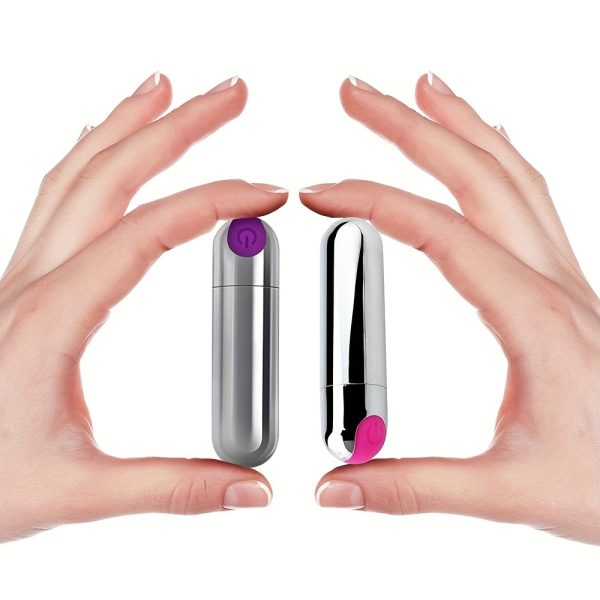 Female 10 Frequency Mini Charging Electronic Bullet Tease Vibrating Egg Flirting Wireless Massage Stick Vibrator Adult Sex Toys