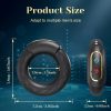 1pc App Controlled Cock Ring - 9V Vibrating Double Penis Vibrator Prostate Massager for Remote Control Male Adult Sex Toy - Image 4