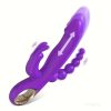 10 Vibrating Modes Rabbit Vibrator for Women & Games - Silicone, Rechargeable, G Spot & Anal Stimulator - Image 9