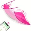 ALWUP Wireless Wearable Vibrator for Women, APP Remote Controlled, Rechargeable Lithium Battery 130mAh, Battery Powered, 9 Vibration Modes, with Portable Vibrating Massager for Adult Entertainment - Image 3