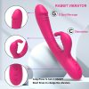 Sandfox Vibrating Rabbit Dildo, 10 Frequency Silent Vaginal Massage, G-Spot Stimulation, USB Powered, Rechargeable Lithium Battery, Adult Intimacy Toy, Wireless, 500mAh Capacity - Image 6