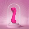 Rose Pink USB Rechargeable Dual Suction & Licking Clitoral Masturbator, 450mAh Lithium Battery Powered Clitoral Stimulator for Women - Image 5