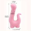 1pc Cute Little Dinosaur Shape Erotic Supplies 5 Frequency Sucking 10 Frequency Vibration Warming Function Female Masturbation Massager - Image 4