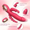 10 Vibrating Modes Rabbit Vibrator for Women & Games - Silicone, Rechargeable, G Spot & Anal Stimulator - Image 6