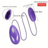 [20-speed Portable Vibrator Egg] 20-speed Portable Wired Remote Control Vibrator Female Vibrator Egg Body Massager Sex Toys Adult products without batteries - Image 9