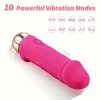 Rechargeable Mini Bullet Vibrator - USB Powered, 2000mAh Battery, Perfect for Female Masturbation & Couples Flirting - Image 2