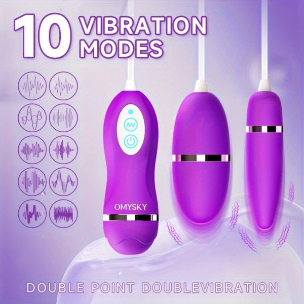 Unlock Passionate Pleasure With The Multi-Speed Vibrating Passion Egg Vibrator - The Perfect Sex Toy For Couples!