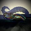 1pc Large Seahorse-Shaped Glass Dildo, Colorful Crystal Anal Plug, Transparent Fantasy Sex Toy for C G Spot, Streamlined Design, Suitable for Lesbian, Gay, Women, Men, No Battery Needed - Image 4