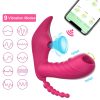 APP Controlled Wearable Sucking Vibrator, Long Distance Vibrator Sex Toys, 9 Sucking & 9 Licking & 9 Vibrating Modes, Licking Vibrator Adult Sex Toys for Women & Couples - Image 2