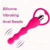 Silicone Anal Beads Butt Plug Vibrator: Flexible Anal Chain Sex Toys Anal Balls Prostate Massage Anal Trainer Anal Plug for Men Women Couples Anus Dilator Anal Bead Dildo Anal Toys (Blue/Black/Pink/Purple) - Image 11