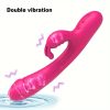 Sandfox Vibrating Rabbit Dildo, 10 Frequency Silent Vaginal Massage, G-Spot Stimulation, USB Powered, Rechargeable Lithium Battery, Adult Intimacy Toy, Wireless, 500mAh Capacity - Image 11