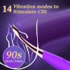 14 Frequency Female Masturbation Point Pen, Vibrator, Stimulator, Portable Handheld Female Vibrator, G-spot Breast Massage Masturbation Point Vibrator - Image 8