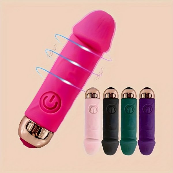 Rechargeable Mini Bullet Vibrator - USB Powered, 2000mAh Battery, Perfect for Female Masturbation & Couples Flirting