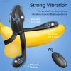 ALWUP Vibrating Penis Ring - Male Cock Trainer & Female G-Spot Stimulator with 9 Modes, Remote Control Silicone Vibrator, Rechargeable Lithium Battery, Adult Sex Toys for Couples, Cock Ring Trainer|Ergonomic Design|Silicone Material - Image 5