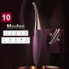 1pc Pen Vibrator G-spot Pleasure Vibrating Clit Nipple Stimulation Vibrator 10 Vibration Modes Female Erotic Sex Toy - Image 2