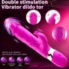 Rabbit Dildo G Spot Vibrator with 10 Modes, Sensory Sex Toy for Clitoris G-spot Stimulation, Vibrator Stimulator Massager Women Toys for Pleasure Sex Pink - Image 5