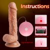 Artificial Dildo Telescopic Rotary Swing Dildo Liquid Silicone Remote Control Adult Toy With Suction Cup Simulated Penis Vibration Sex Toy - Image 2