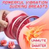 Nipple Toy Clip, Strong Sucking Stimulator Massager with 10 Vibrator Rotating Mode, Rechargeable Adult Sex Toys for Women Couple's Pleasure FREE Three Pairs of Brush Heads! - Image 2