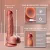 1pc Rechargeable Wireless Dildo Vibrator with Infrared Sensing, 9 Thrust & Vibration Modes, Heating G-Spot Stimulator, Strong Suction Cup for Hands-Free Use, Lithium Battery Powered, Adult Toy for Women and Men - Image 3