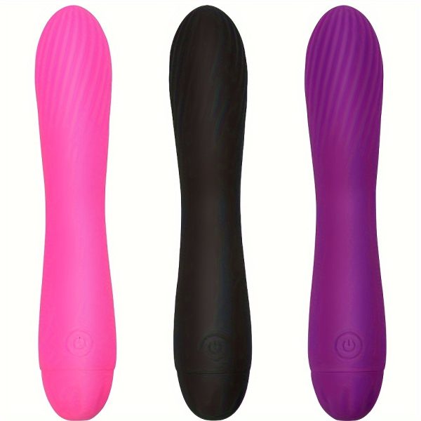 Female Adult AV Vibrator, Female Flirting Masturbator, USB Powered With 10 Vibration Modes, Quiet Cordless Massager, G-spot Stimulation Couples Sex