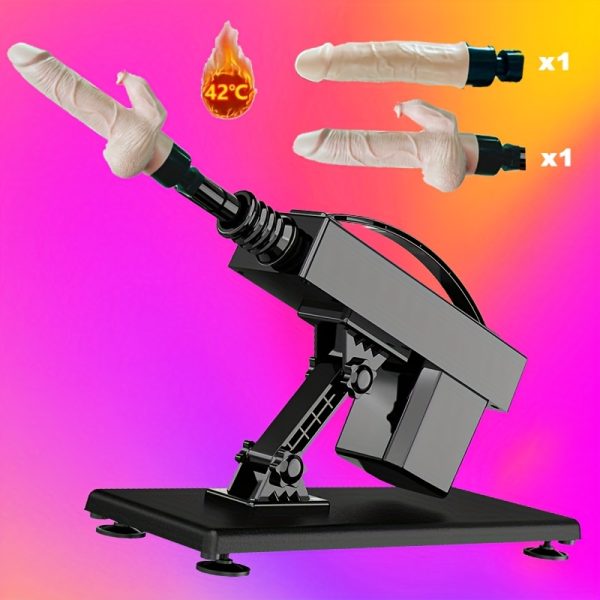 [Automatic Thrusting Sex Machine] Automatic Thrusting Sex Machine - Heating Swinging Vibrating with Dildo and Suction Cup