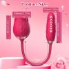 Rose Sex Toy Dildo Vibrator: 3-in-1 Rose Sex Stimulator for Women with 10 Sucking & Thrusting Dildo G-Spot Vibrators - Adult Sex Toys for Couples - Image 7