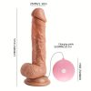 Artificial Dildo Telescopic Rotary Swing Dildo Liquid Silicone Remote Control Adult Toy With Suction Cup Simulated Penis Vibration Sex Toy - Image 4